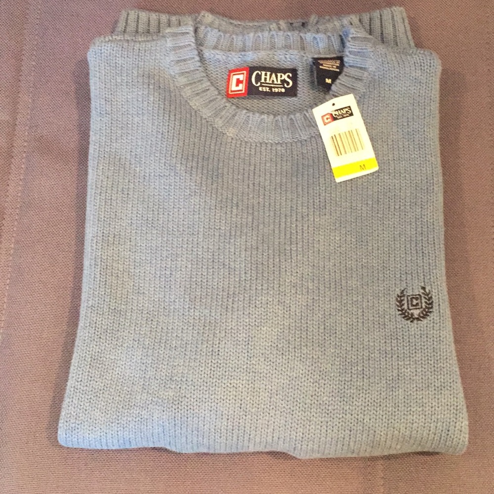 Champs Light Blue Sweater for Men Medium Brand New